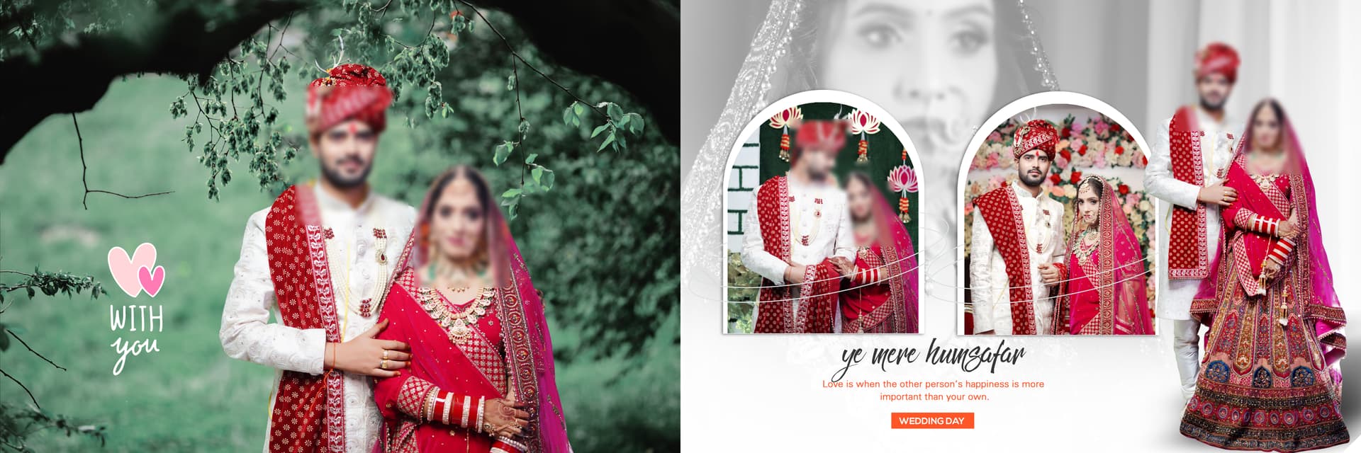 Candid Wedding Album 12×36